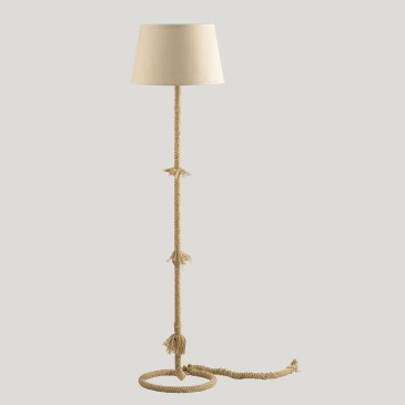 Seil-Hanf-Stehlampe 1xE27...