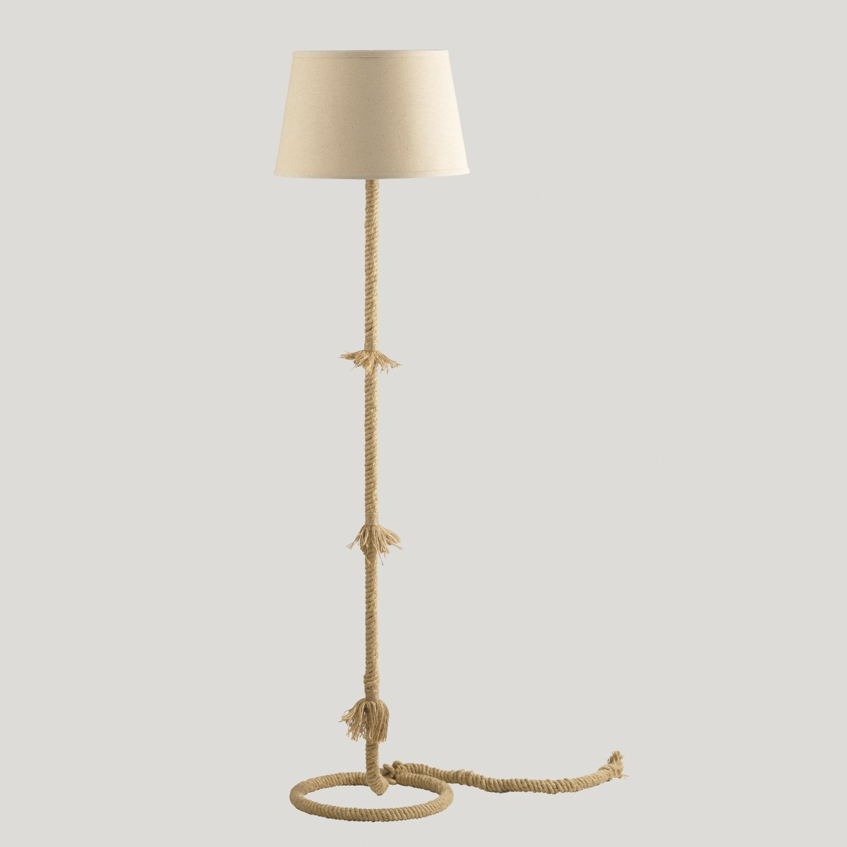 Seil-Hanf-Stehlampe 1xE27 38x150cm