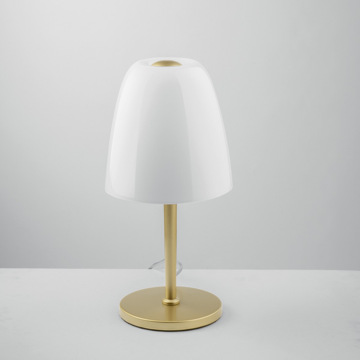 Lampe de table blanche ARES 1XE14 18X36CM