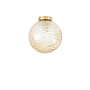 PLAFONIERA NEREIDE CHAMPAGNE 1XE27 25X25CM
