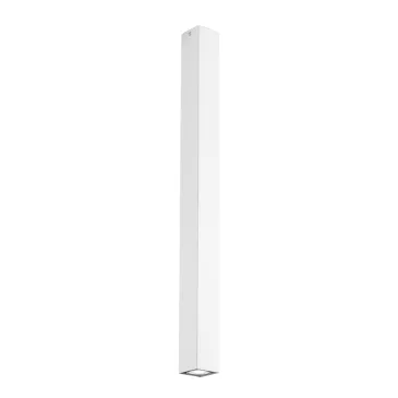 PLAFONIERA FLUKE QUADRATA BIANCA 1XGU10 6X6X75CM