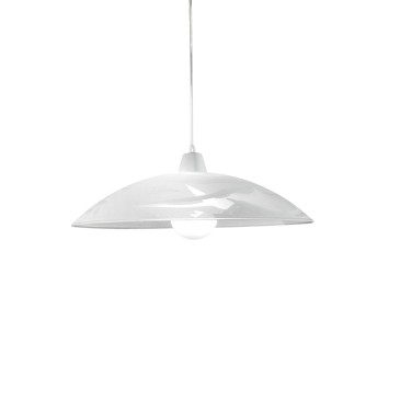 Weiße Alabaster-Deckenleuchte 4xE27 50x50x13,5 cm