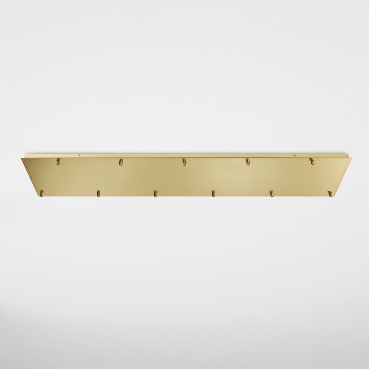 MONTATURA RETTANGOLARE BRUNITO A 11 FORI 142X30X4,1CM