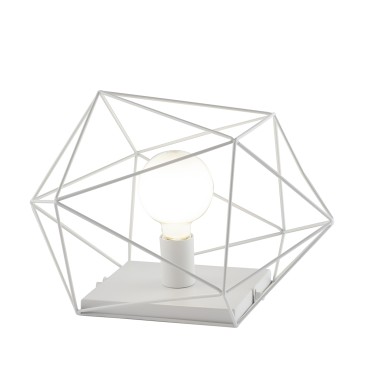 LUME ABRAXAS BIANCO 1XE27 40,5X29,5X26,5CM