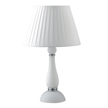 LUME ALFIERE BIANCO/CROMO 1XE14 32X54CM