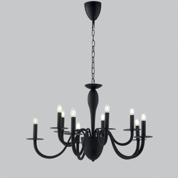 LAMPADARIO ARMSTRONG NERO...