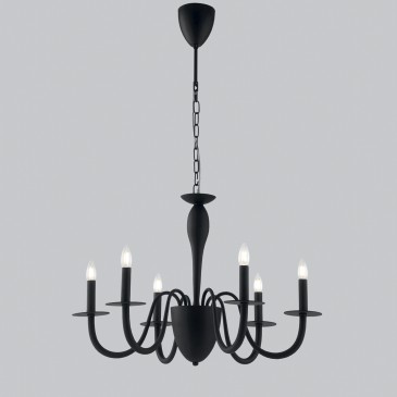 LAMPADARIO ARMSTRONG NERO...