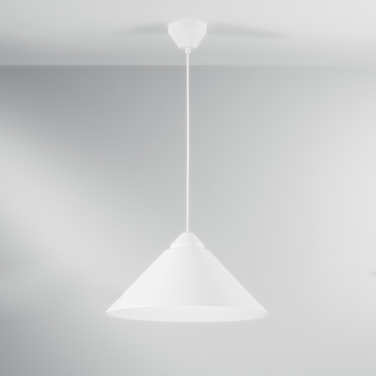 BIGBANG SUSPENSION BLANCHE 1XE27 49X25X183,5CM