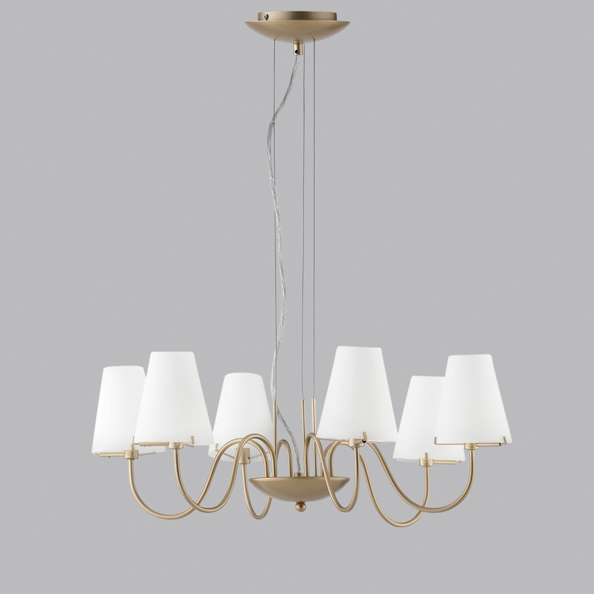 SUSPENSION CANTO OR/BLANC 6XG9 65,6X150CM