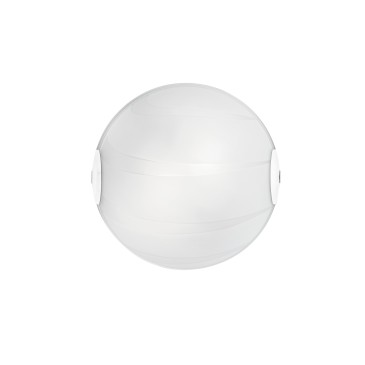Plafonnier blanc IRC 2 x E27 30 x 30 x 9,4 cm