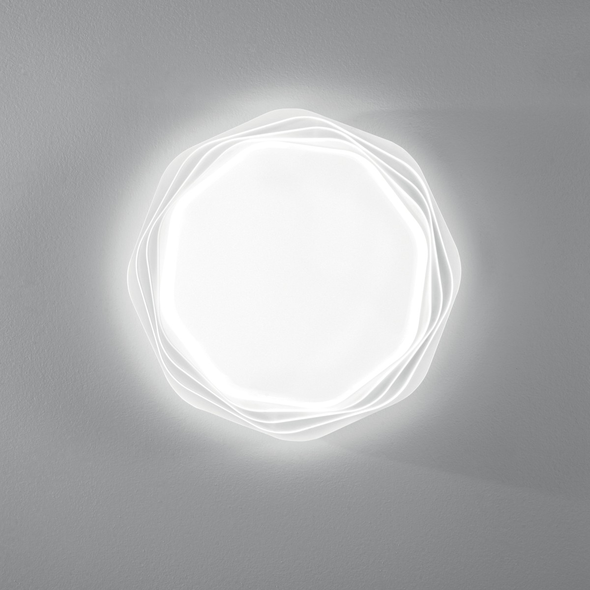 Plafonnier LED blanc Daisy 40 W 3900 lm CCT Wi-Fi avec...