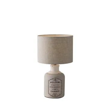 LUMETTO FACTORY GRIGIO 1XE27 24X43CM