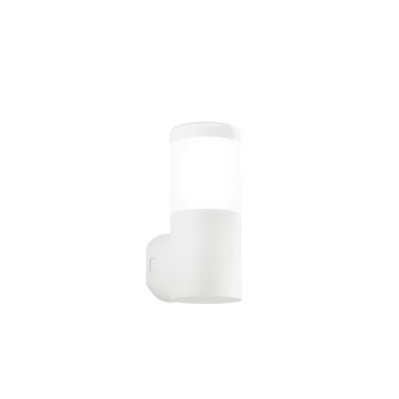 FOCUS WEISSE RUNDE WANDLEUCHTE 1XGU10 IP65 10X13X24CM