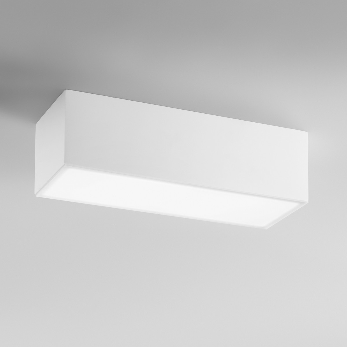Plafonnier blanc pour salon 4 x E14 36 x 12 x 13 cm