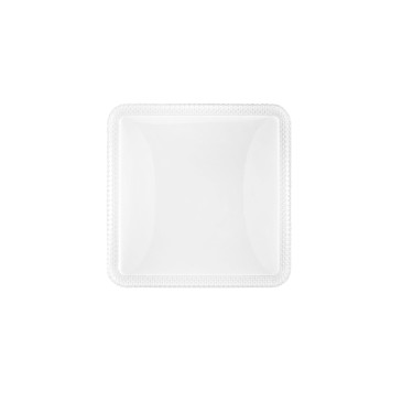 Quadratische weiße Pixel-LED-Deckenleuchte, 24 W, 2460 lm, 38,5 x 8,5 x 38,5 cm