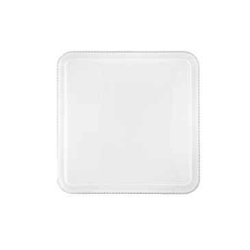 Weiße LED-Deckenleuchte mit quadratischen Pixeln, 40 W, 3900 lm Farbtemperatur, dimmbar, WLAN-fähig, mit Fernbedienung, 48 x 9 x
