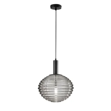 SOSPENSIONE RIPPLE NERA 1XE27 32X32X150CM