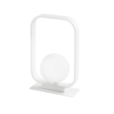 LUME ROXY BIANCO 1XGU9 16X26CM