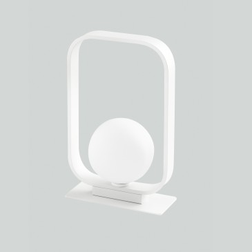 LUME ROXY BIANCO 1XGU9 16X26CM