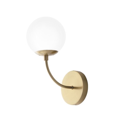 Moderne goldene Wandleuchte E14 | Mondialshop