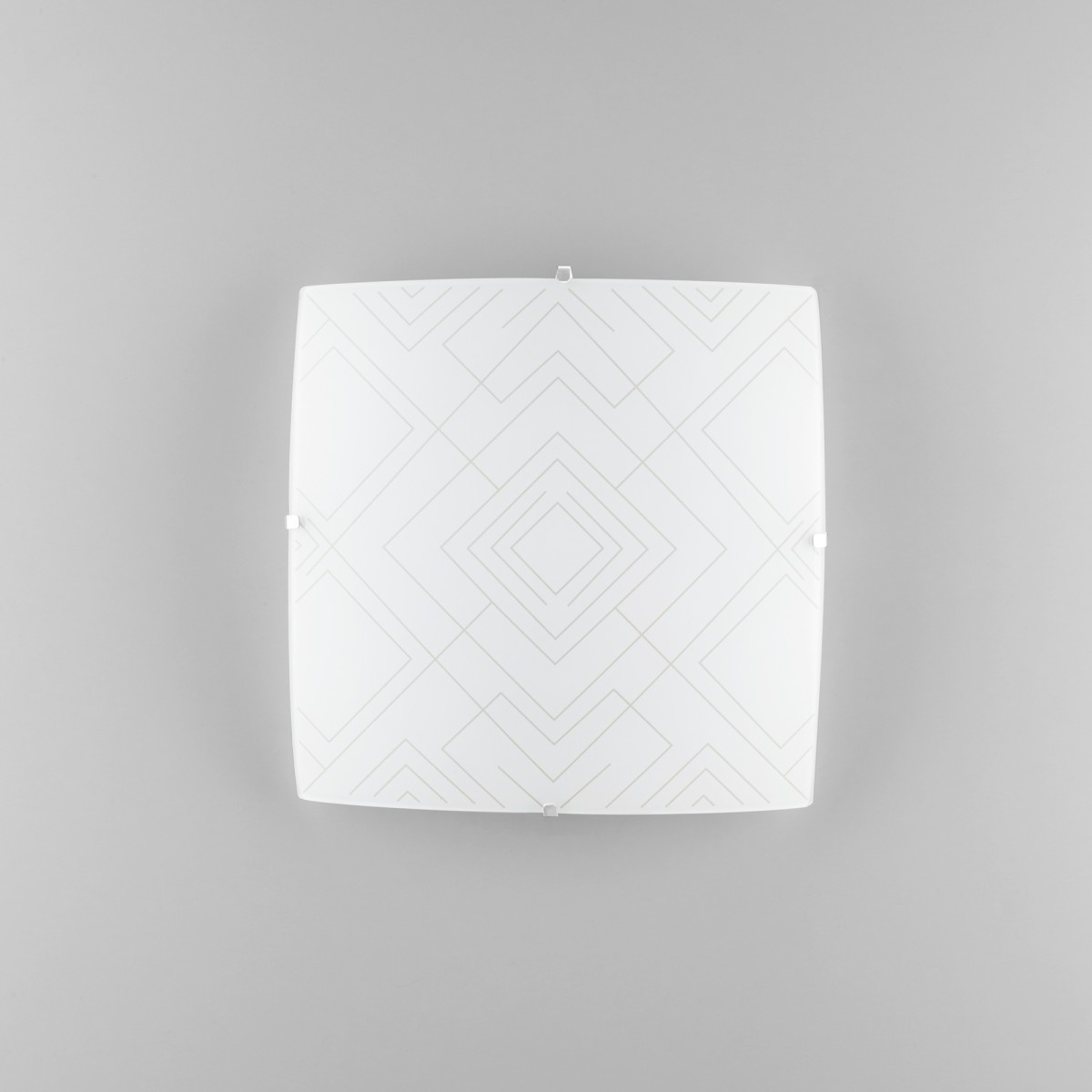 PLAFOND VECTOR BLANC/GRIS 2XE27 30X30X9CM