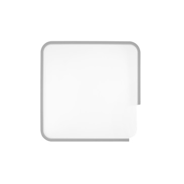 Plafonnier LED gris WAYOUT 40W 4125LM CCT 48,5X7,5X48,5CM