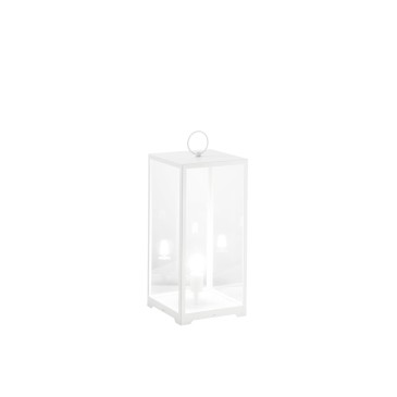 Lampe Mirage White 1 x E27 IP44 25 x 25 x 53 cm, câble de 250 cm