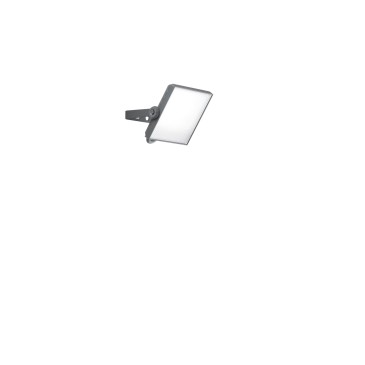 Projecteur LED argenté Axel 10 W 1100 lm avec capteur IP44 19.7X11.7X5.6CM
