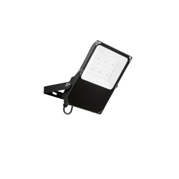 Projecteur LED noir GIOVE 100 W 15 670 lm 6 000 K IP66 27,8 x 5,2 x 36,4 cm
