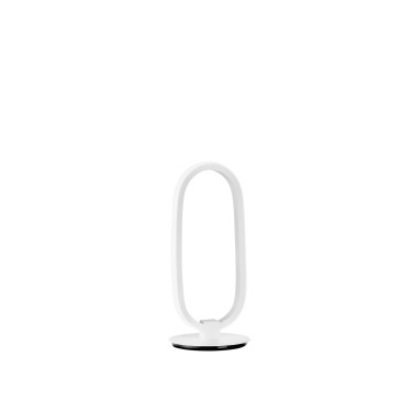 Weiße Infinity LED-Leuchte, 11,5 W, 1030 lm, 4000 K, 11 x 7,5 x 25 cm