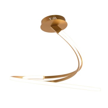 Plafonnier LED KINETIC GOLD 40W 5440LM CCT 60X4X58CM