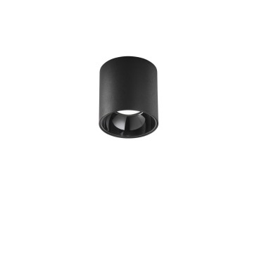 20W 2000LM 4000K blendfreie LED-MIG-Deckenleuchte in schwarzem Acryl und Aluminium, 11,4 x 11,4 x 11,5 cm