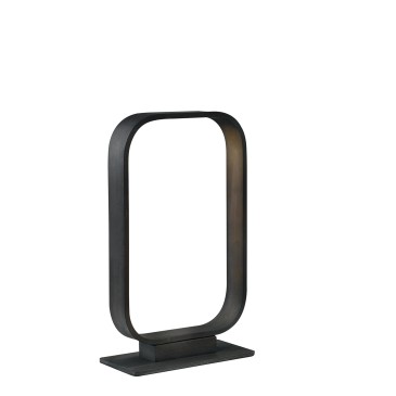 Lampe de table LED marron MOKA 5W 420LM 3000K 16X7X26CM