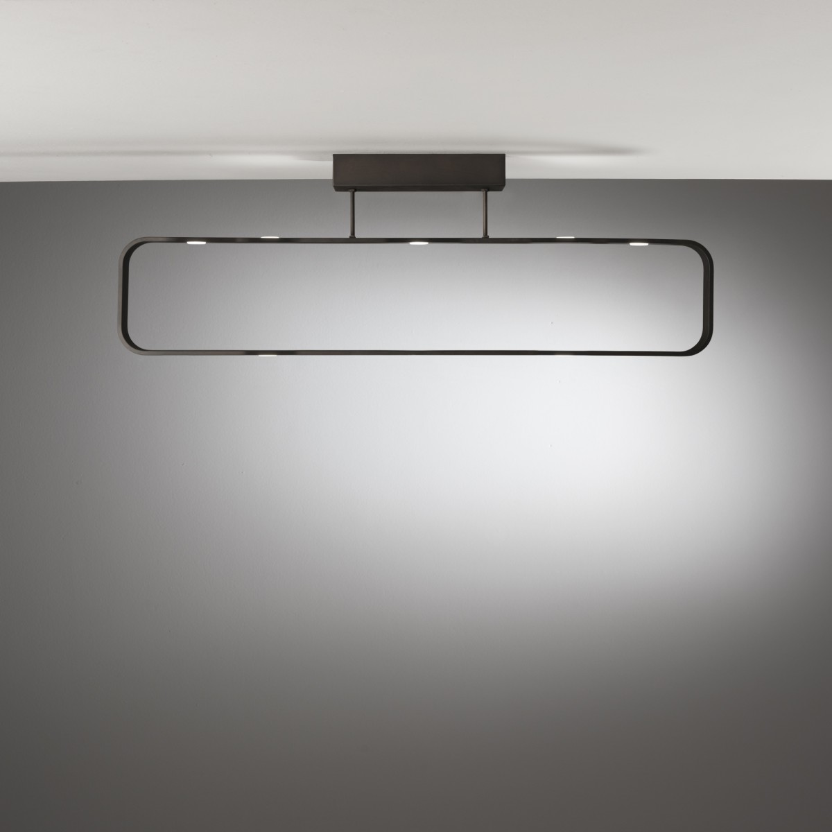 Plafonnier LED Moka marron 35 W 2940 lm 3000 K 80 x 16 x...