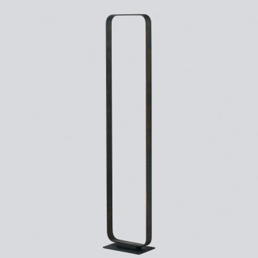 Lampadaire LED MOKA MARRON...