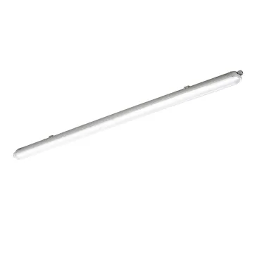 PLAFONIERA LED STAGNA NAUTILUS SILVER 55W 7500LM 4000K IP65 148X6,1X7,2CM