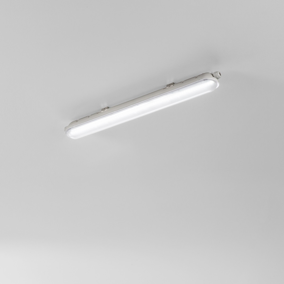 NAUTILUS SILBER WASSERDICHTE LED-DECKENLEUCHTE 21W 2900LM...