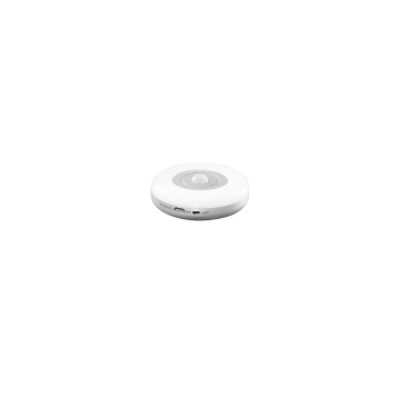 Lampe de table LED blanche/argentée 1W 110LM 4000K avec capteur 7X2,15CM