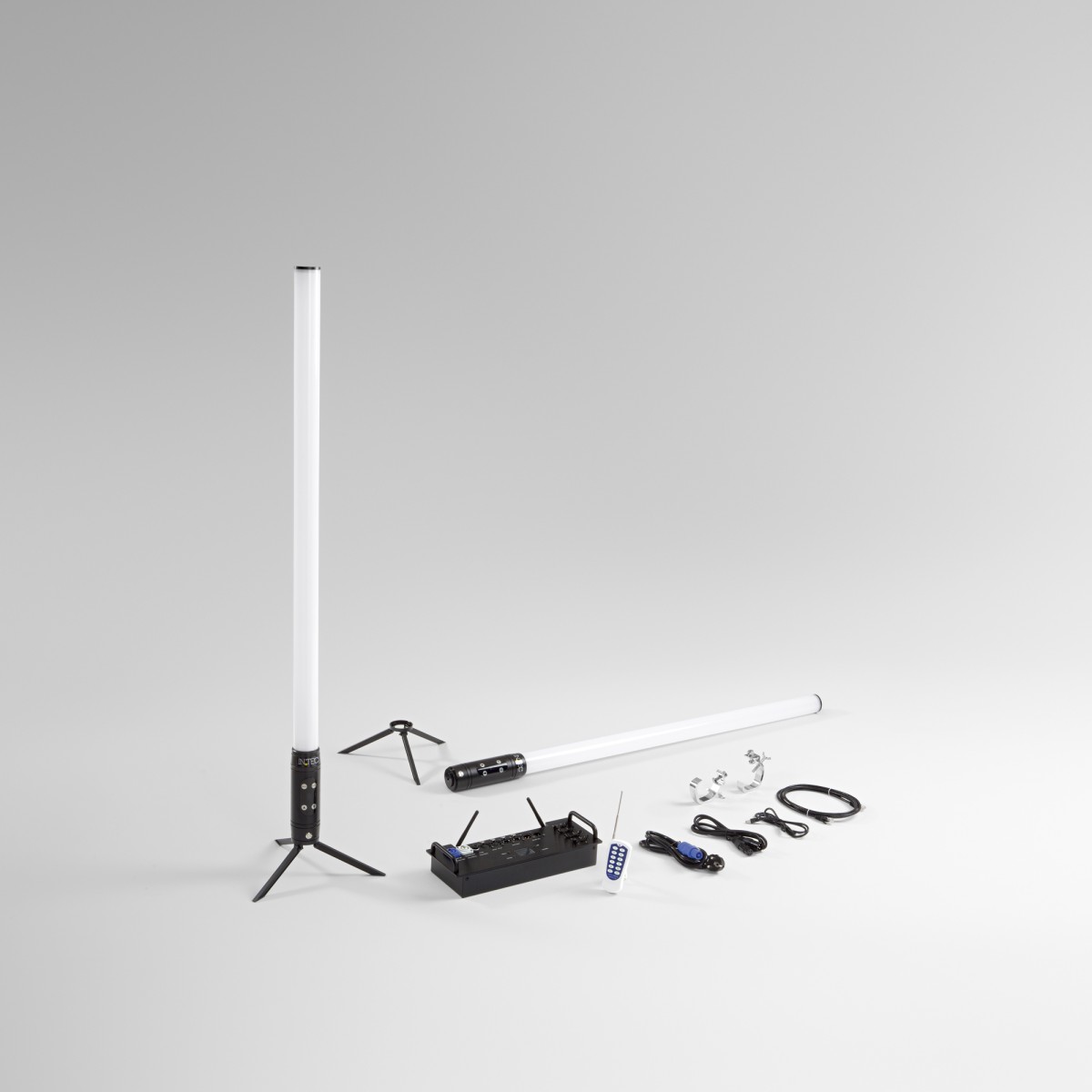 KIT 8PZ TUBI LED SHOW RICARICABILE RGBW+UV Wi-Fi IP65