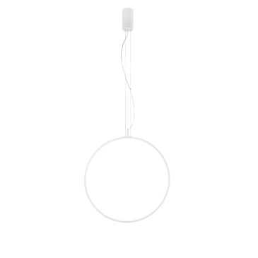 Suspension lumineuse LED blanche TOORX 30 W 3300 lm CCT 60 x 2 cm