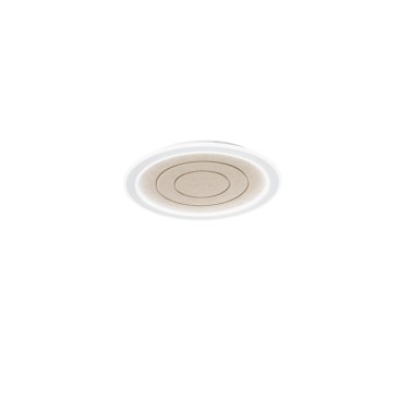 PLAFONIERA AUX BEIGE TONDA IN PMMA 40W CCT 3000/4000/6500K 60X5.5CM