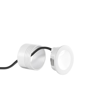 Lampe de marche ronde à LED avec lumière chaude | Mondialshop