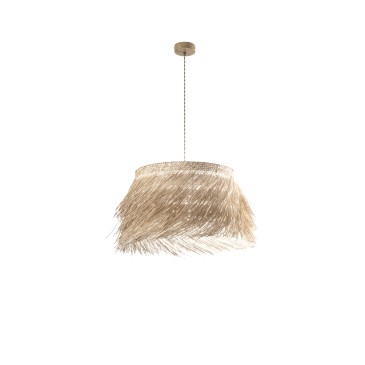 SOSPENSIONE SAMOA IN RATTAN 1XE27 MAX 60W IP20 60XH178CM