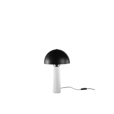 LUME VITRUVO IN CERAMICA NERA MISURA TOTALE D25XH44CM