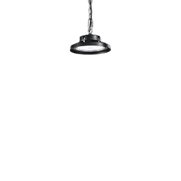 PLAFONIERA LED AVROCAR NERA IN ALLUMINIO 100W 15000LM 4000K D235MM