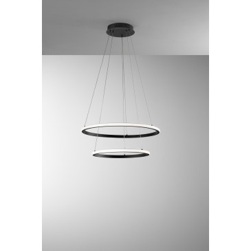 SOSPENSIONE LED AXIS NERA...