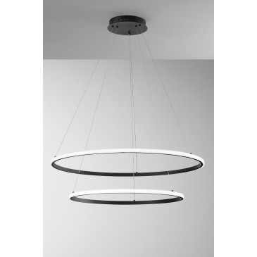 SOSPENSIONE LED AXIS NERA...