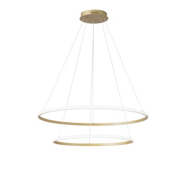 Suspension LED AXIS GOLD 70W 7700LM CCT 80/60X150CM