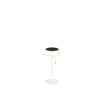Lampe de table solaire LED rechargeable JIN, blanche, 1,2 W, température de couleur variable, IP54, diamètre 170 x hauteur 320 m