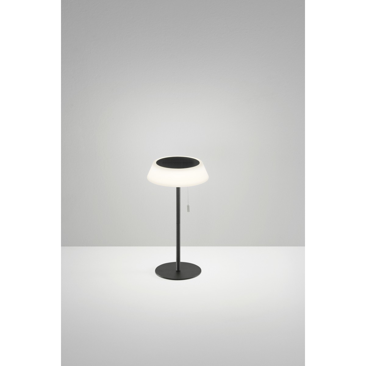 LAMPADA DA TAVOLO SOLARE RICARICABILE LED JIN NERA 1,2W...